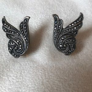 Vintage Deco Marcasite Earrings